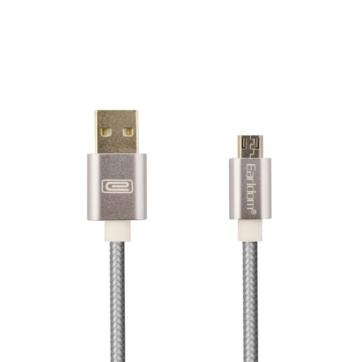 کابل تبدیل USB به Micro USB ارلدام مدل ET-011M طول 3 متر Earldom ET-011M  USB To MicroUSB Cable 3m